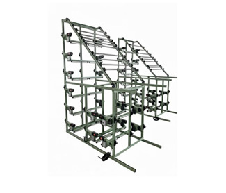 Integrated Active Warp Tension Control Warping Creel